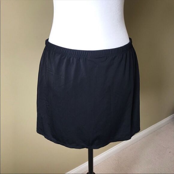 Pink Tropical Tankini Blouson Top and Swim Skirt - Picture 7 of 7